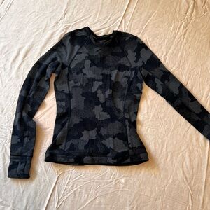 Lululemon Camo Long Sleeve Top